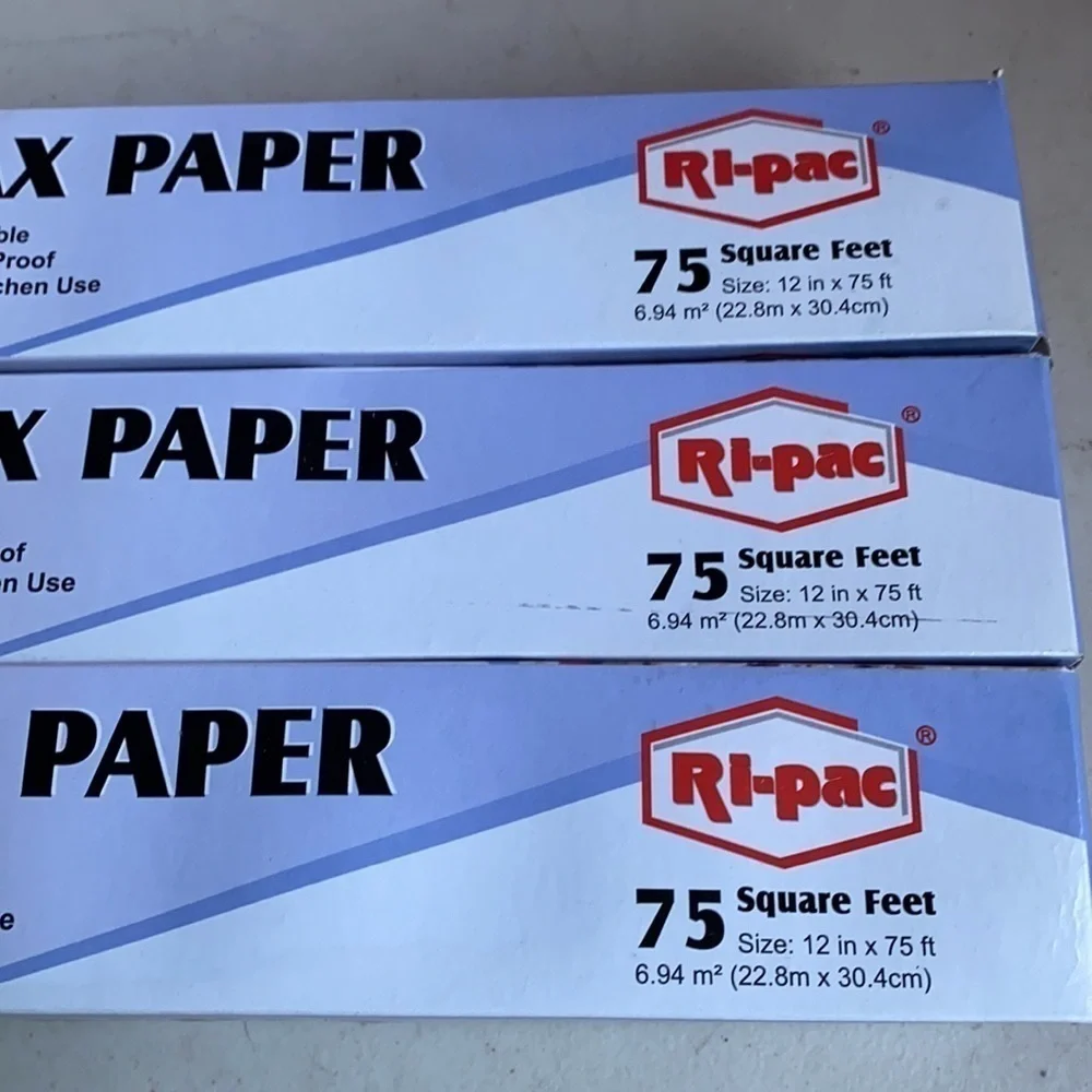 3 for $20.  WAX Paper Bundle Kitchen Household Wrapping Resellers